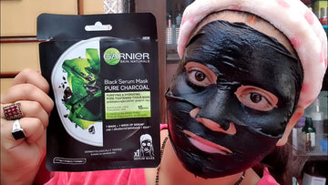 GARNIER PURE CHARCOAL TISSUE MASK - Bait Al Dawaa